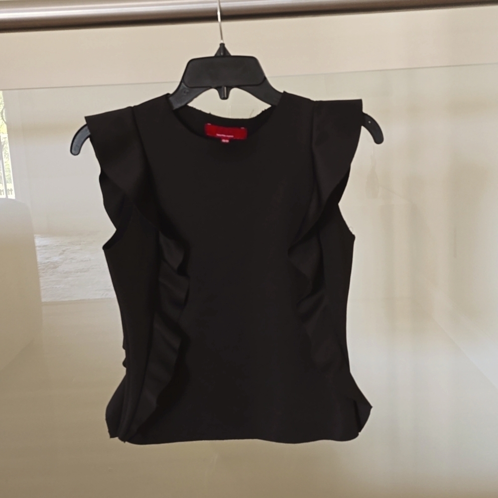 Red Saks Fifth Avenue top. Size XS